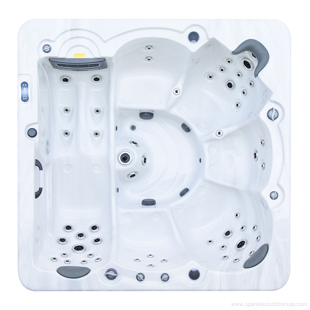 Hot selling spa pool with LED lighting