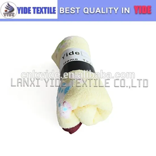 Zhejiang wholesale printing plush baby comforter blankets cosy blankets