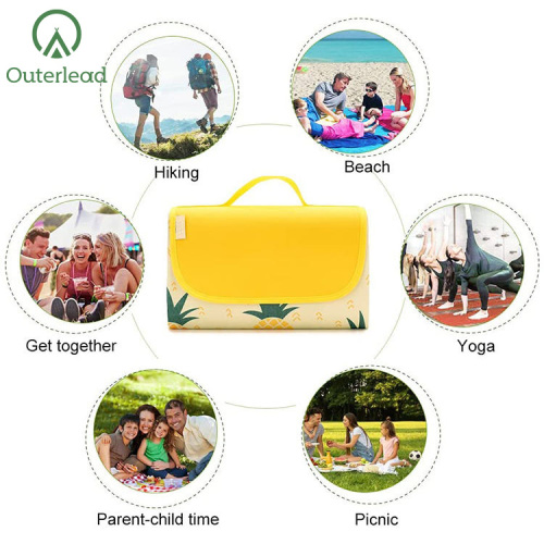 China Outdoor Extra Large Waterproof Portable Picnic Mat Factory