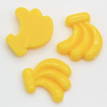 Kawaii Mini banane chaîne en forme de perles Slime pour bricolage jouet décor enfants artisanat fait à la main perles Cabochon décor