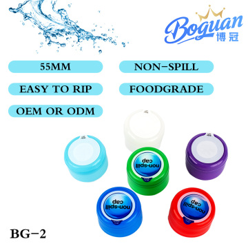Sealing cover for mineral water dispenser bucket