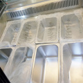 Coffee shop ice cream lolly freezer