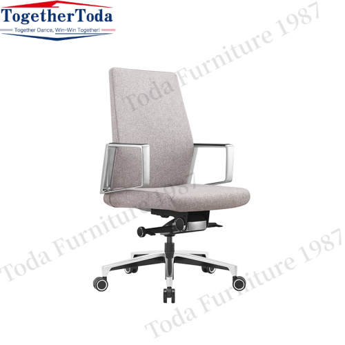 Classic Middle Back Leather Office Chair For Office