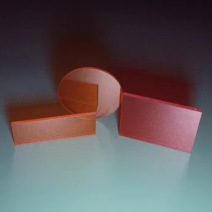 Round or Square Optical Long Pass Orange Filter