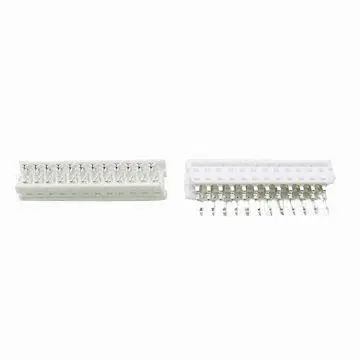 Flat Cable Red IDC Connectors with 250V AC/DC Rated Voltage, SGS-certified