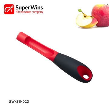 Горячая распродажа мягкая ручка пластиковая Apple Corer