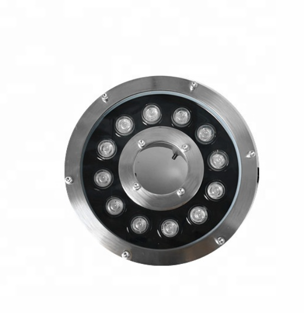 12W RGB DMX512 التحكم تحت الماء LED نافورة ضوء