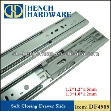 Top Sales Three-fold Soft Close Drawer Slide