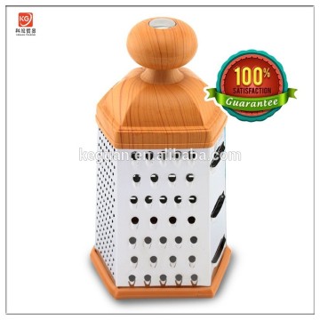 KG-G1012 Stainless Steel 6-sided Box Grater, Cheese Grater, Vegetable Grater, Slicer - A Must-have Kitchen Utensil for Vegetable