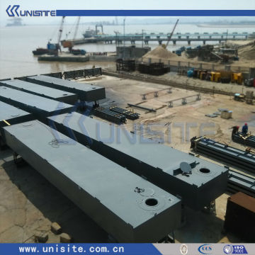 water floating platform for marine building and dredging (USA016)