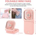 Groothandel hangende taille nek kleine luchtkoeler multifunctionele power bank mini usb opvouwbare telefoonhouder mini oplaadbare ventilator