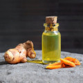 Turmeric oil for skin care massage