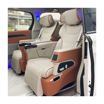 OEM Luxury Electric Leather MPV Seats with Wireless Charging for MPV Limousines
