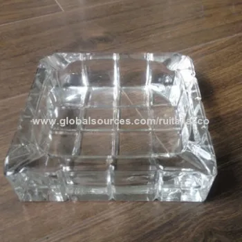 Hot Sale Engraved Crystal Glass Ashtray