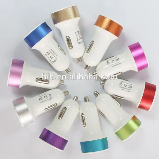 2015 High quality Bullet Alumium Metal Car Charger for smarphone