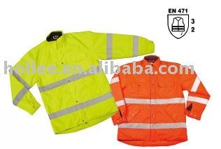 High Visibility winter parka coats