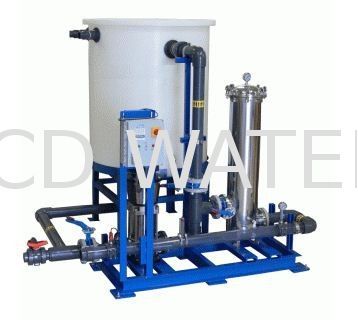 Large Industrial Ro Reverse Osmosis Membrane Cleaning System For Acid