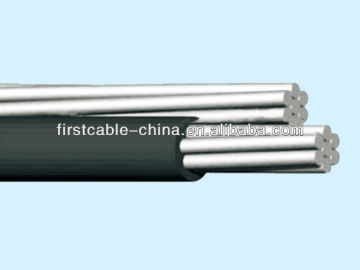 XLPE insulated aerial cable/electric abc cable/insulated abc cable