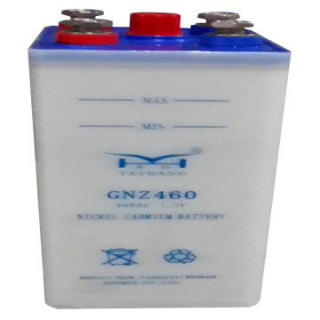 110V DC Nickel Cadmium KPM460 nicd battery