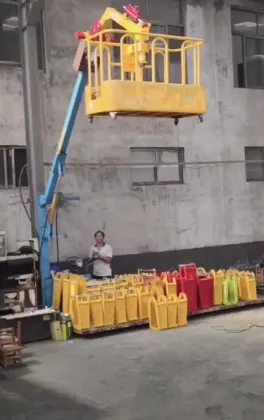 Vehicle Truck car mount crane Small Crane lifting boom for high  air working