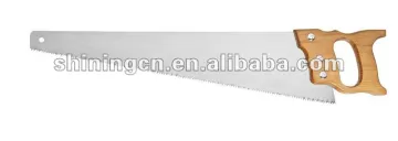 hand saw with wooden hand saw