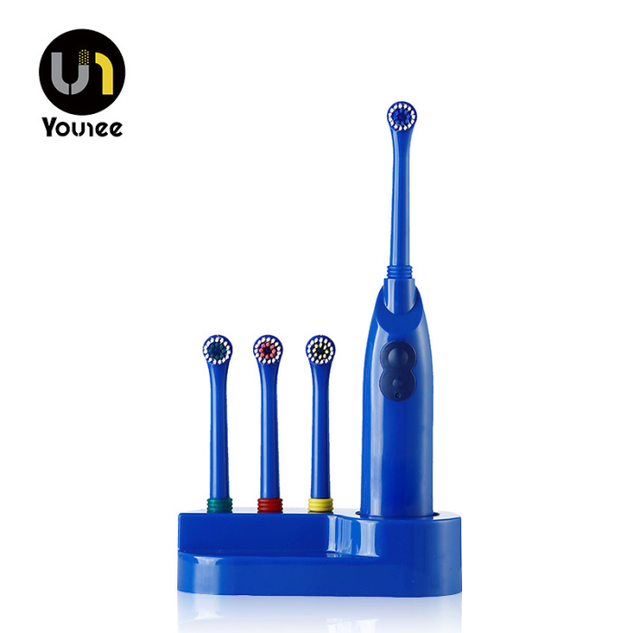 Cepillo de dientes eléctrico rotativo a batería.