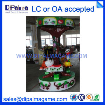 Funfair mini carousel rides for sale,3kids carousel ride for sale
