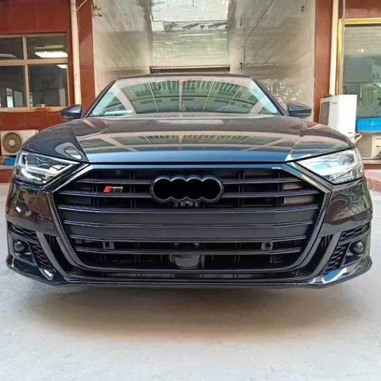 Auto Front Bumper with Grill S8 Style for Audi A8/S8 D5 Body Kits 2019-2022