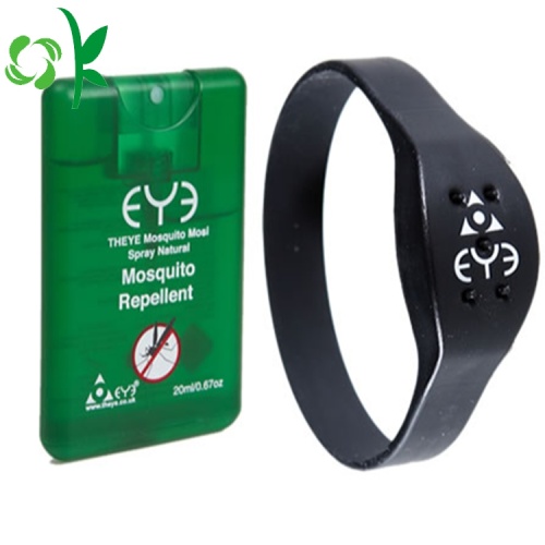 Cạnh tranh Silicone Repellent Mosquito Bands cho du lịch