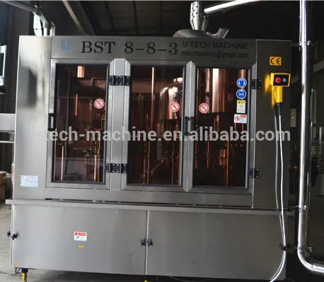 8 Heads Small Bottle Liquid Spring Water Mineral Filling Machine/equipment