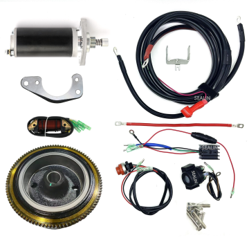 ELECTRIC START KIT FOR MERCURY TOHATSU 15 HP/18 HP 2-STROKE OUTBOARD ENGINE
