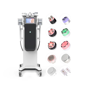 Salon 9-in-1 Weight Loss Machine: RF Skin Tightening, BIO Brush, Vacuum Lipo, 80k Body Slimming