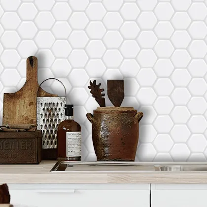 Waterproof Smart Self-adhesive mosaic bathroom kitchen tiles