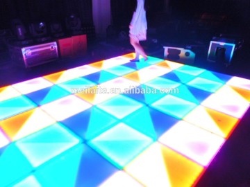 32CH 720pcs color change led dance floor whith 10mm RGB Led