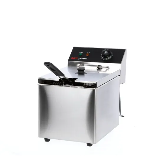 Commercial 4 Gallon Liquid Propane Gas Outdoor Deep Fish Fryer with Mobile Stand Efk343-8