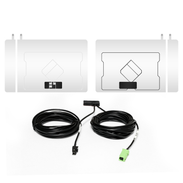 Ιαπωνία VHF/UHF/GPS L-Type Digital Film Radio Car Antenn