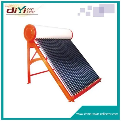 Copper Coil Korean Markets Solar Water Heater