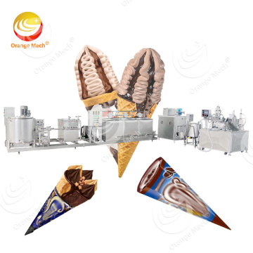 ORME Automatic Ice Cream Manufacturing Plant: Mini Rotary Ice Cream Cup Cone Fill and Seal Machine