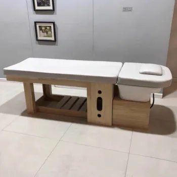 High Quality Fumigation Shampoo Bed with Water Circulation and Massage Function