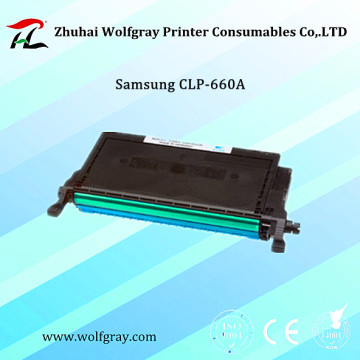 Compatible for Samsung CLP-Y660A toner cartridge