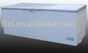 defrost freezer battery powered freezer folding door freezer
