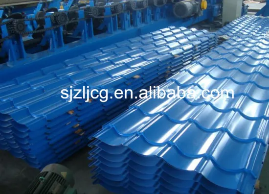 building material roof tile red antique steel sheet