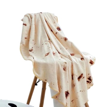 Factory Direct Sale: Wholesale Funny Food Blankets - Including Warm Pizza, Burritos, and Tortilla Blankets