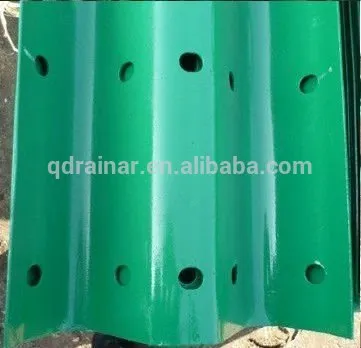 color coated steel guardrail galvanized guardrail