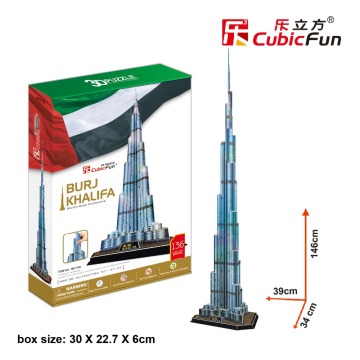(Dubai)Burj Khalifa toys in dubai construction model