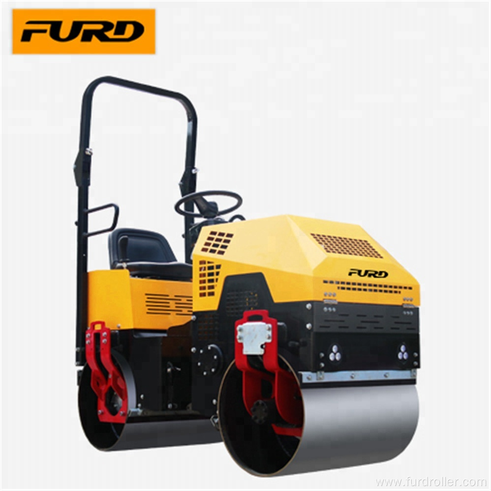 FYL-880 Vibratory Double Smooth Drum Roller For Sale