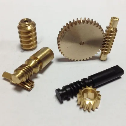 CNC Machining Brass Worm Gear for Racing Motorcycle