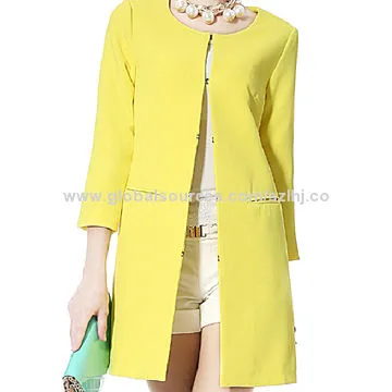 Thin coat with fashion styles