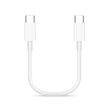 20cm Short Type C Cable - USB C to Type C Fast Data and Charge for Samsung Phones and Tablets