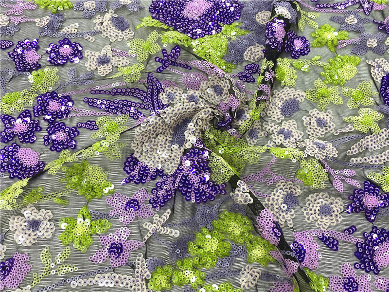 Sequin Emboridery Fabric